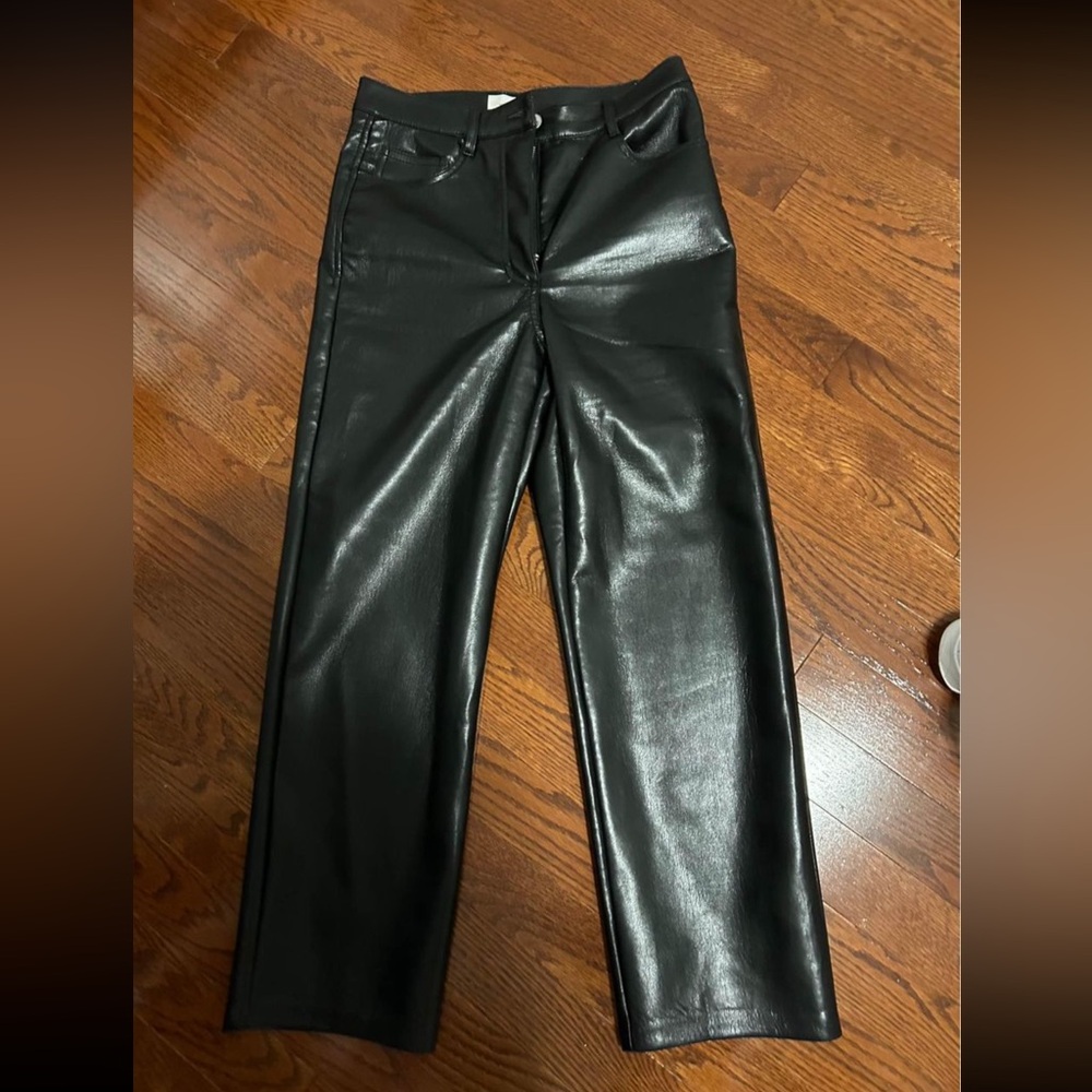 Aritzia Melina  cropped leather pant